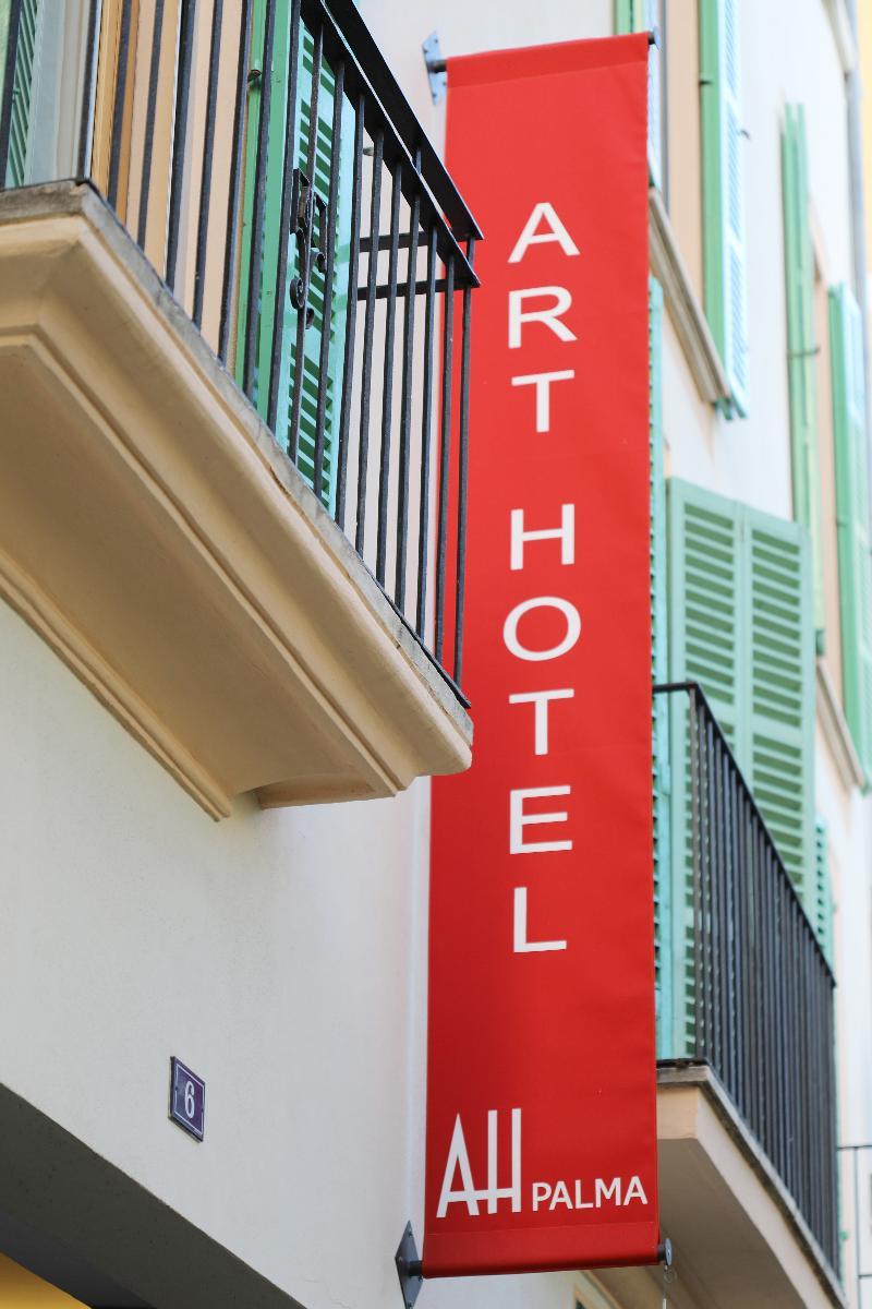 Ah Art Hotel Palma Bagian luar foto